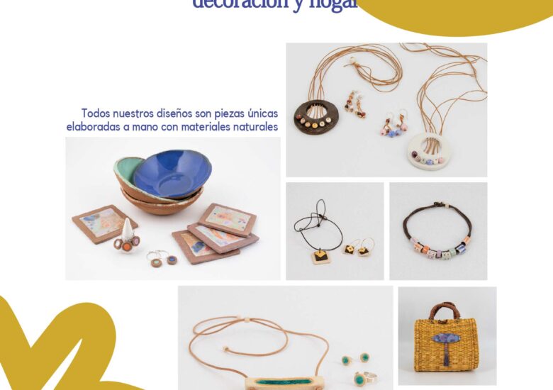 “Mos nos une”, presenta sus nuevas colecciones de joyería cerámica y complementos