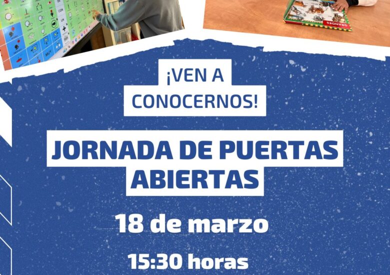 18 de marzo, Jornada de Puertas Abiertas en el Colegio de Fundación CEDES