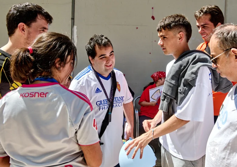Hugo Pinilla y Saidu comparten una jornada muy especial en Fundación CEDES